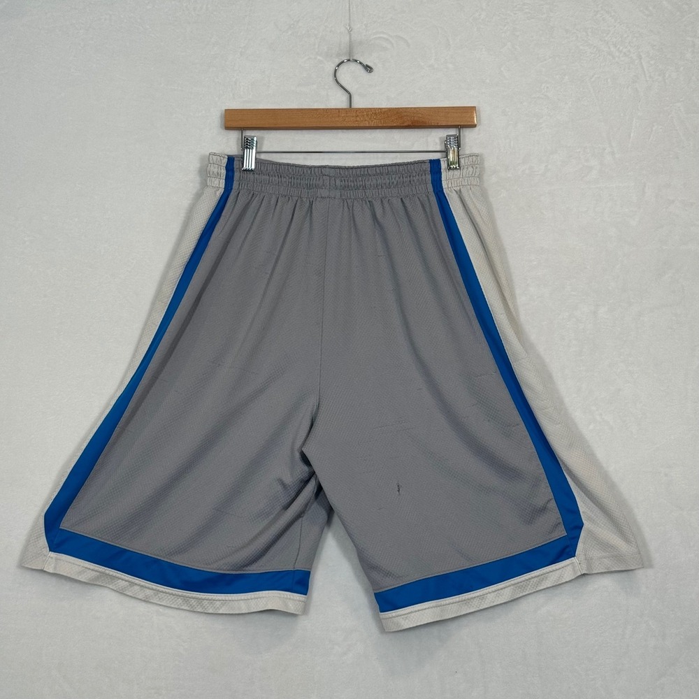 Nike Gray Blue Basketball Shorts XXL - Picture 5 of 8